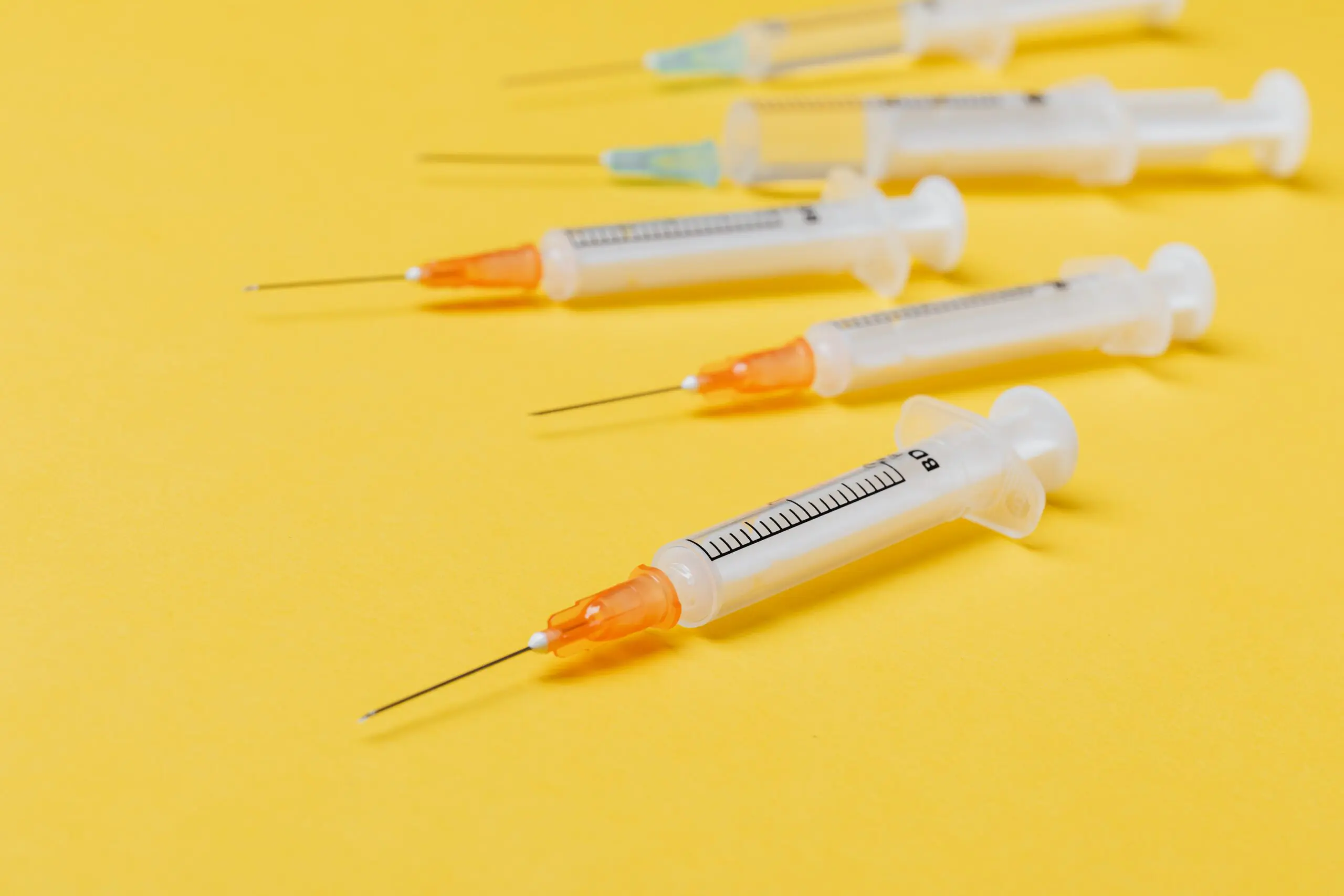 A collection of syringes