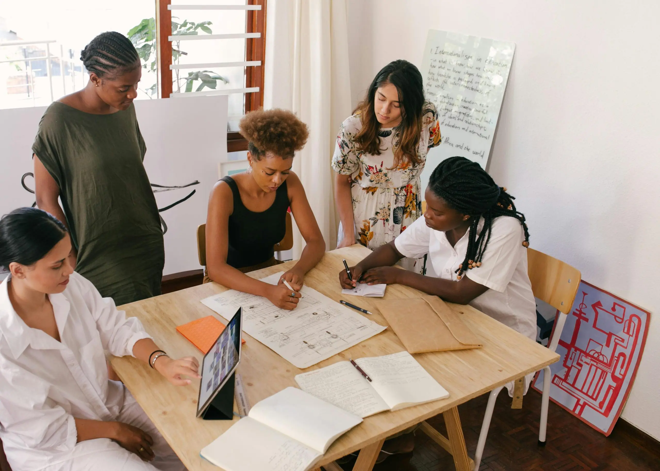 diverse-staff-team-working-together