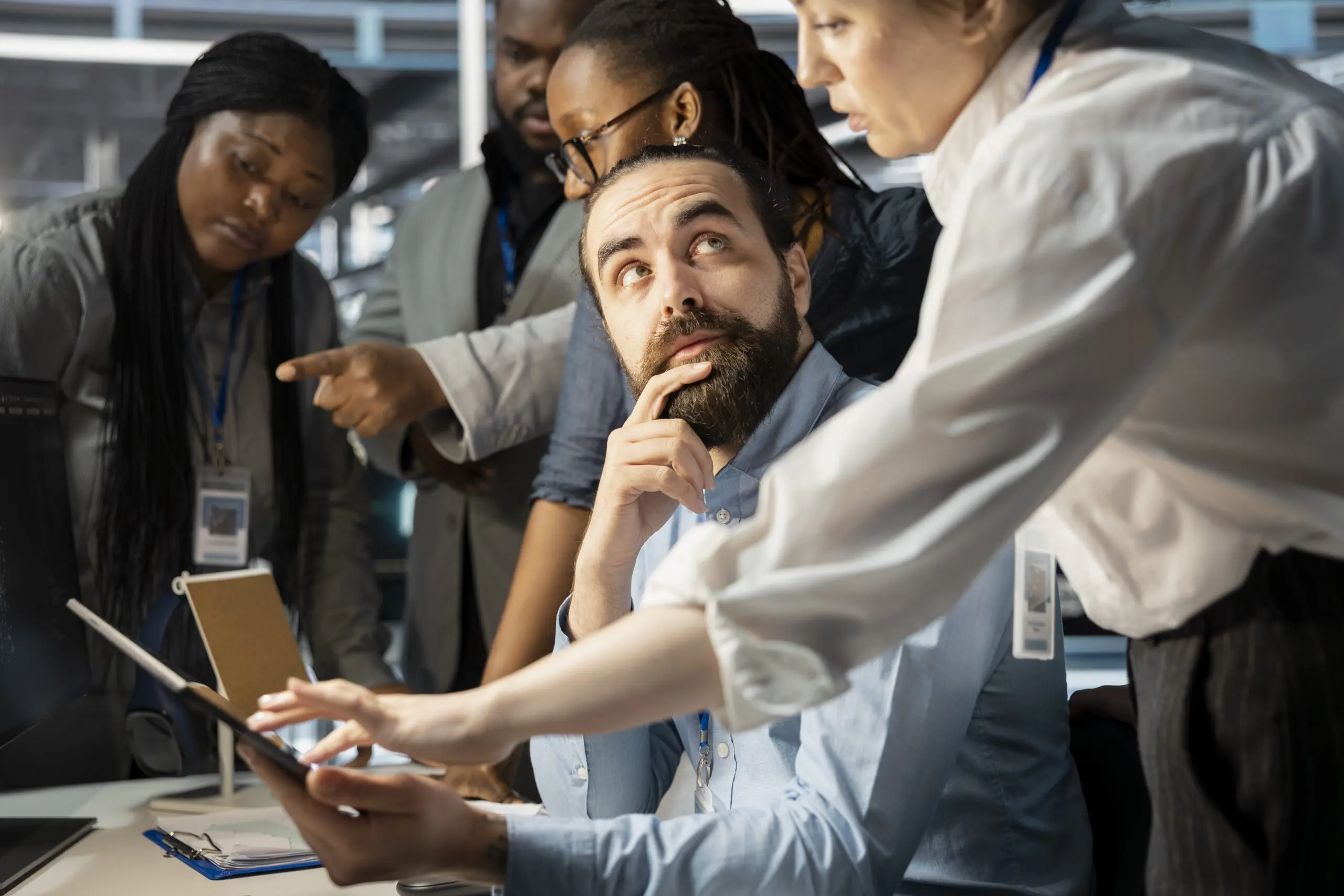 coworkers-brainstorming-working-together-manager-identifying-unseen-skills
