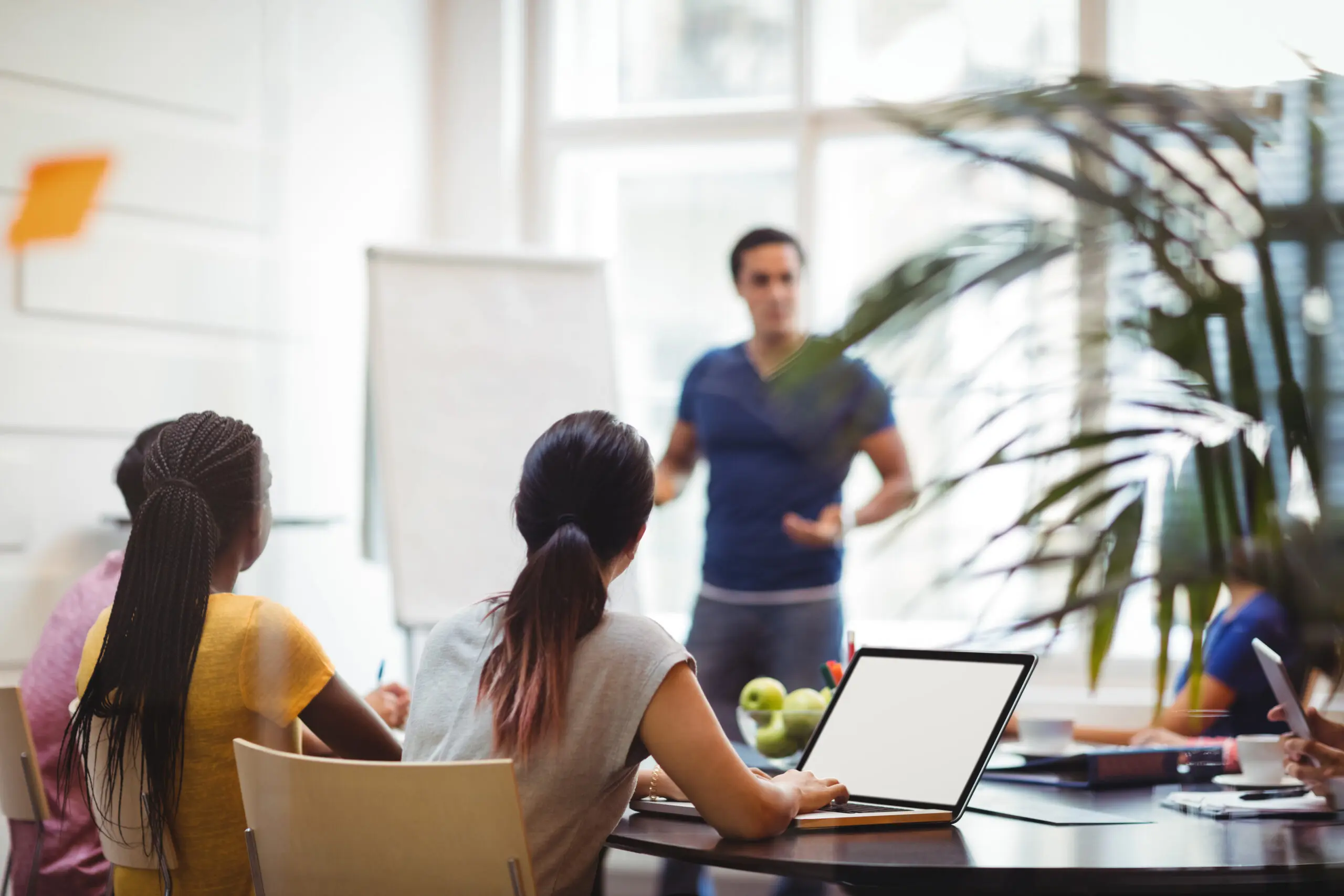 support workers attending their mandatory training for their job roles